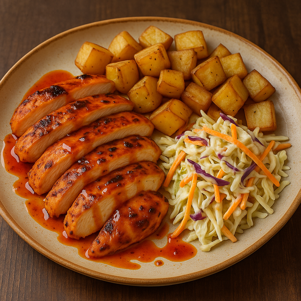 Peri Peri Chicken with Coleslaw